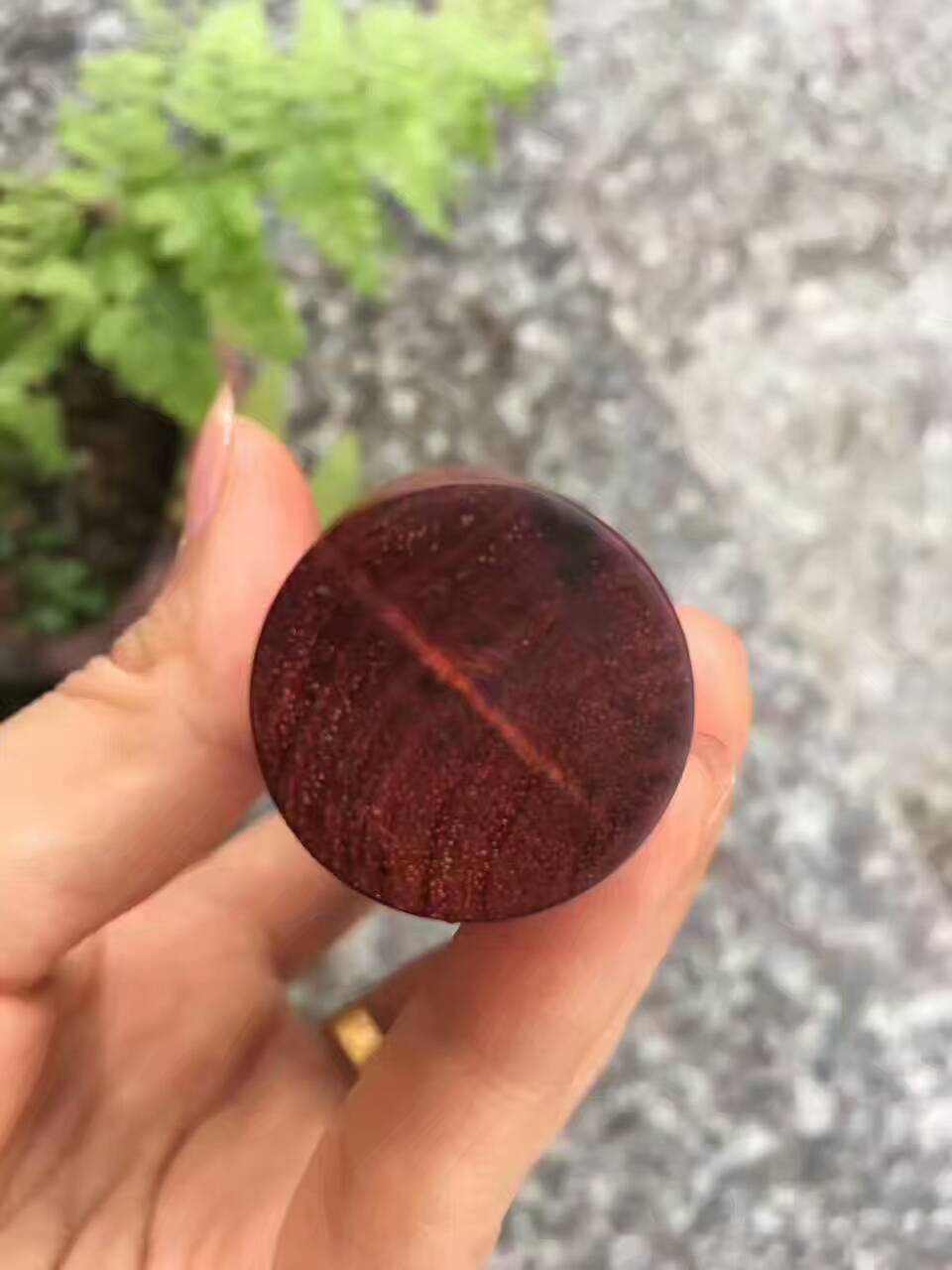 小紫叶檀工艺品梅瓶 小巧玲珑适合把玩-6