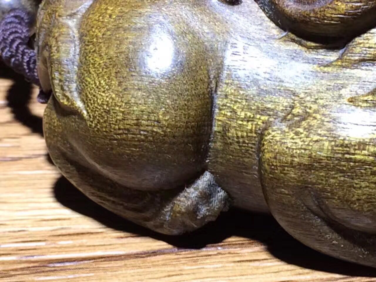 佛珠中的极品，千年阴沉金丝楠佛珠-5