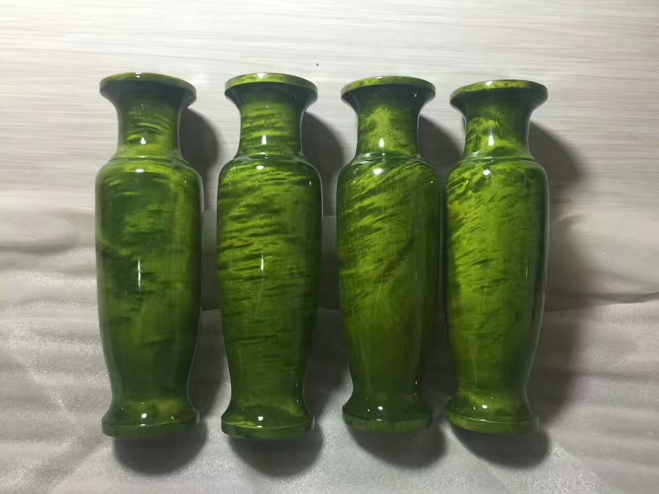 金丝楠阴沉花瓶 金丝满水波木料干净无任何缺陷-4
