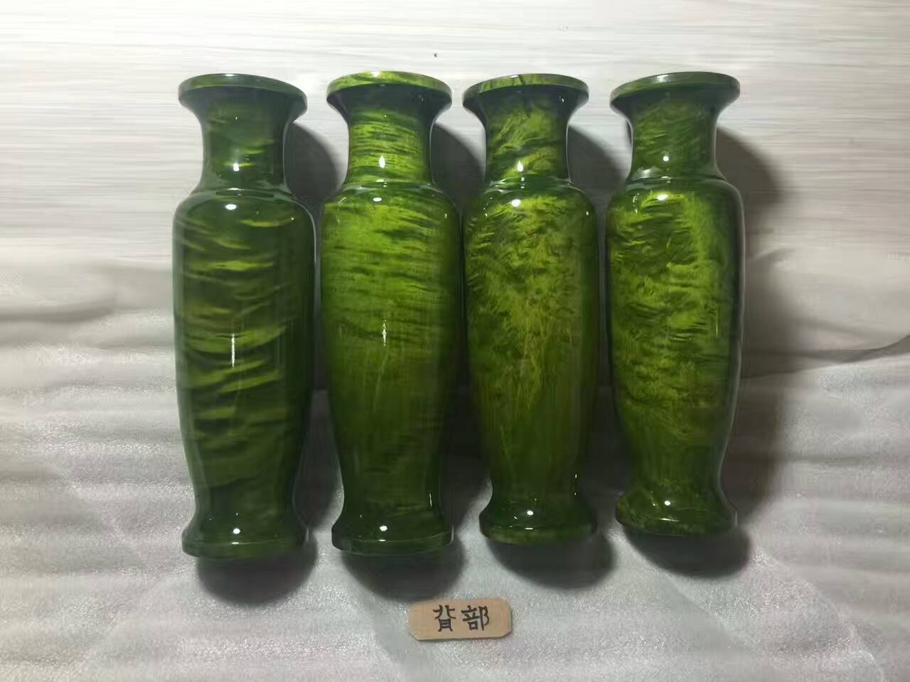 金丝楠阴沉花瓶 金丝满水波木料干净无任何缺陷-7
