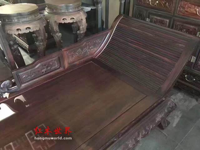 红木家具美人榻形的特点在哪里-2