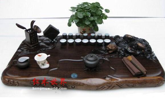 黑檀茶盘也是一枚小公举，需要细心呵护！