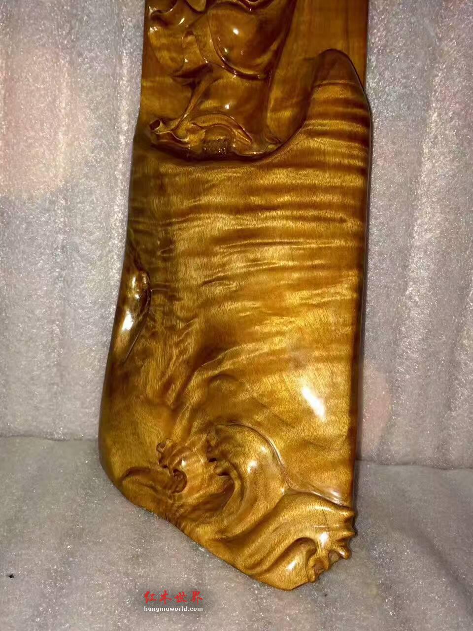 小叶桢楠佛像《普度众生》 精致小巧可把玩-1