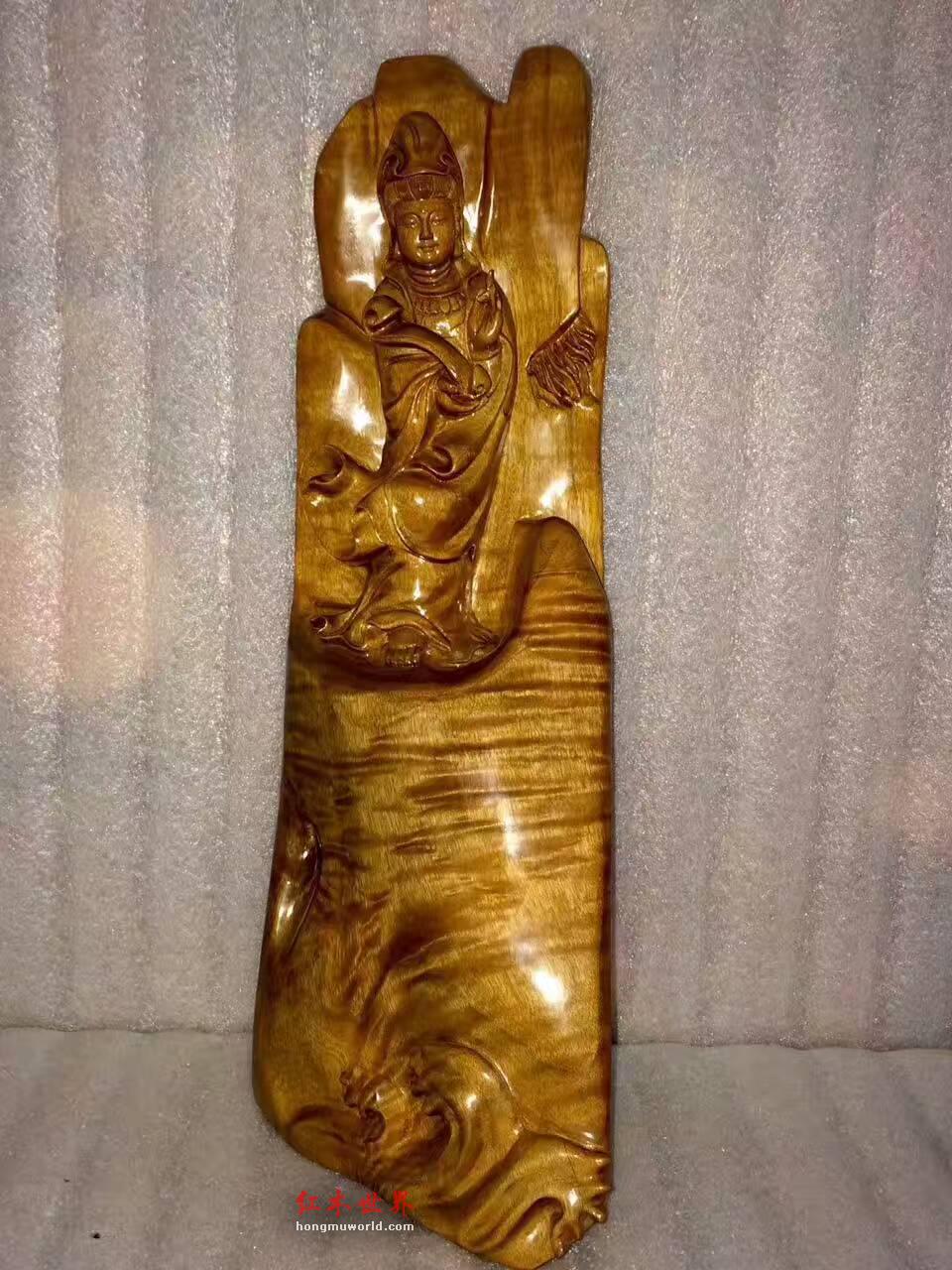 小叶桢楠佛像《普度众生》 精致小巧可把玩-5