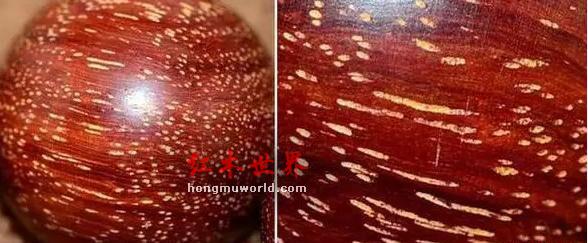 小叶紫檀假“金星”是怎么制造出来的呢？-6