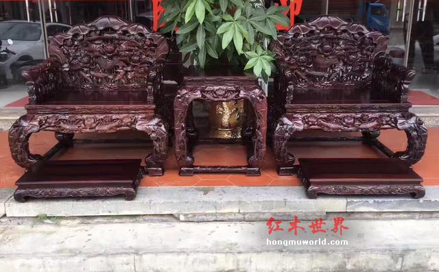 大红酸枝价格稳定增加、资源告急，被称之为“疯狂的木头”-3