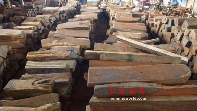 红木原材大批量成交将成往事，小批量成交或称主流-1