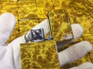 黄金樟满瘤疤拼接煤油打火机 送给爸爸男友礼品首选