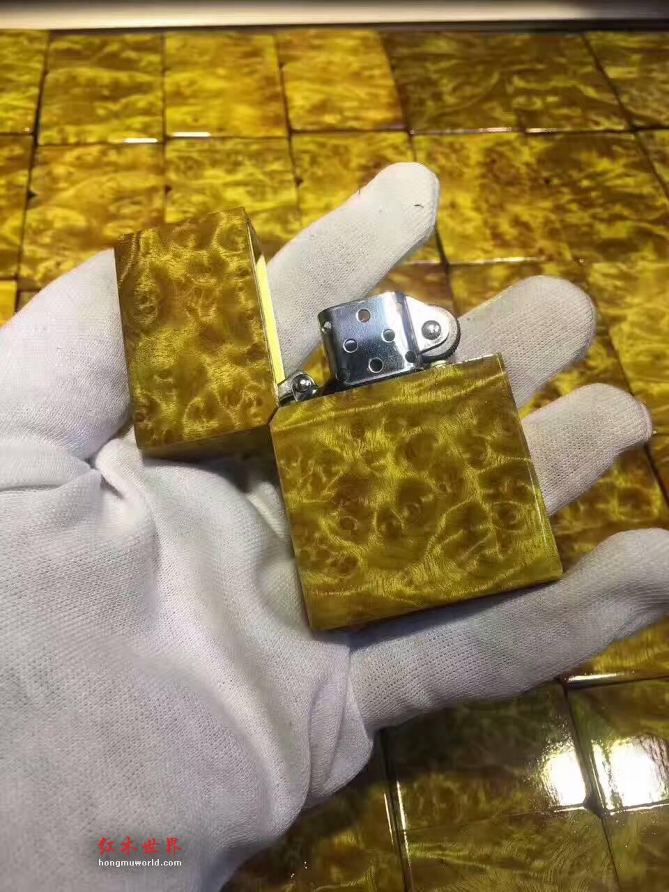 黄金樟满瘤疤拼接煤油打火机 送给爸爸男友礼品首选-4