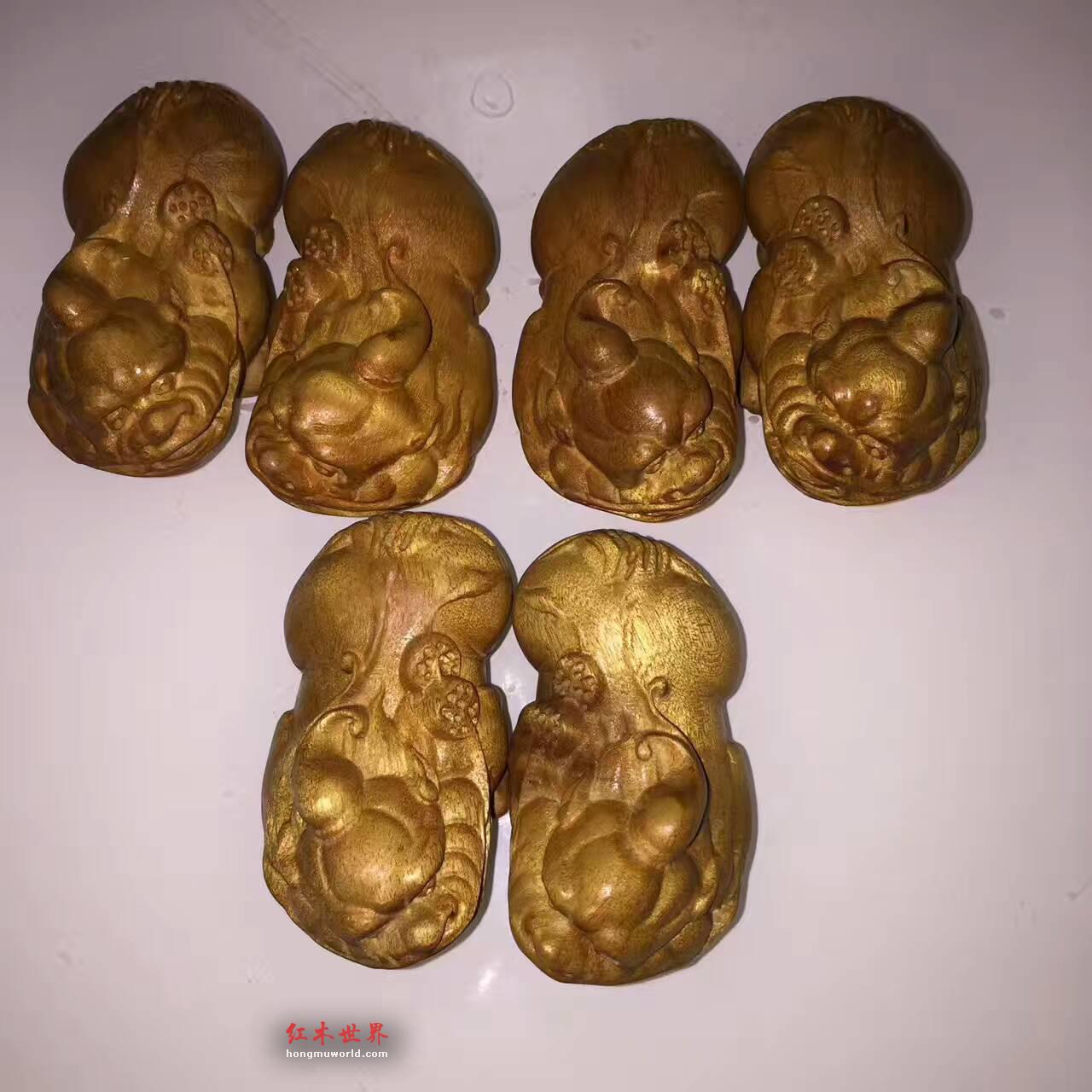小叶桢楠精品工艺品貔貅 枯木老料无漆无蜡-2
