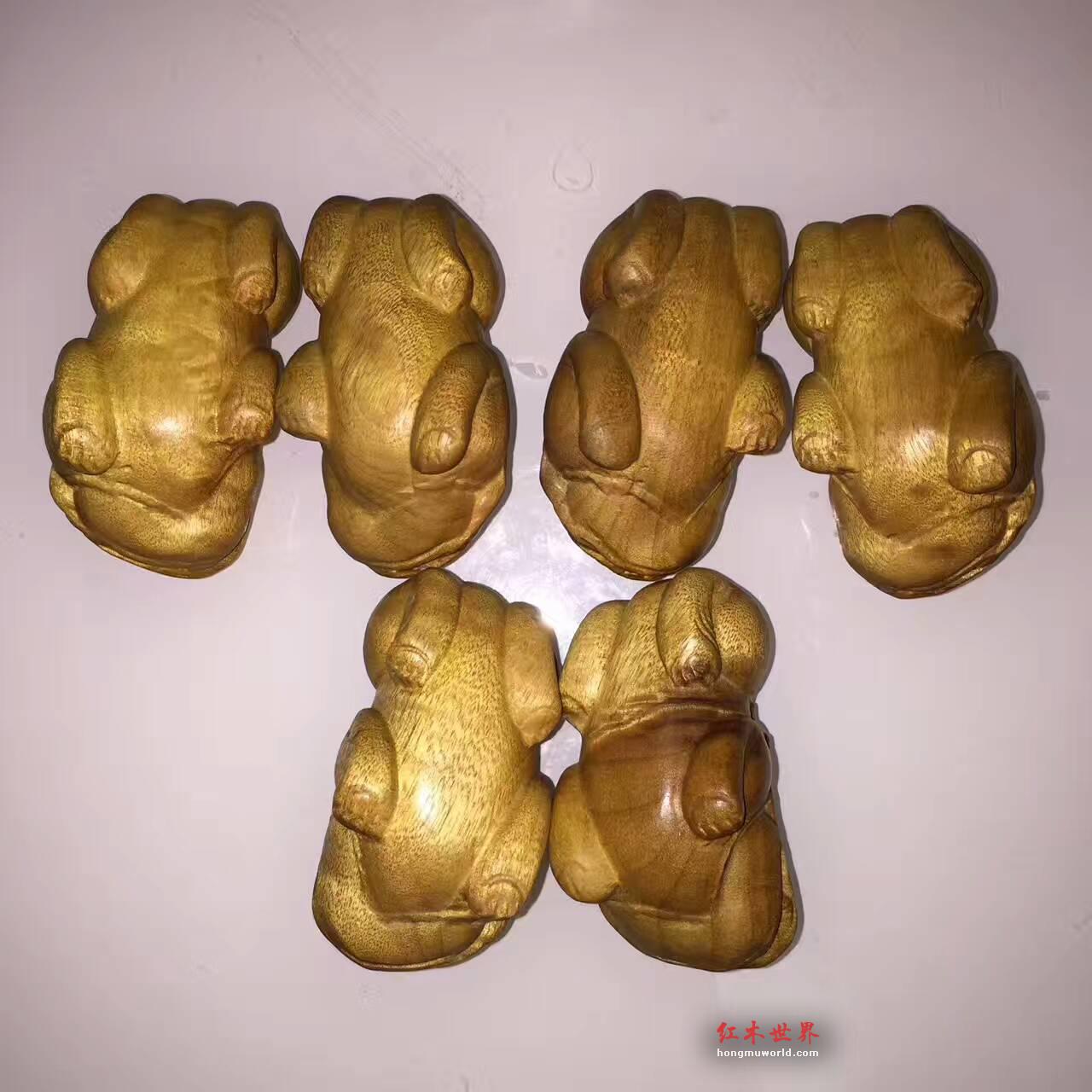 小叶桢楠精品工艺品貔貅 枯木老料无漆无蜡-5