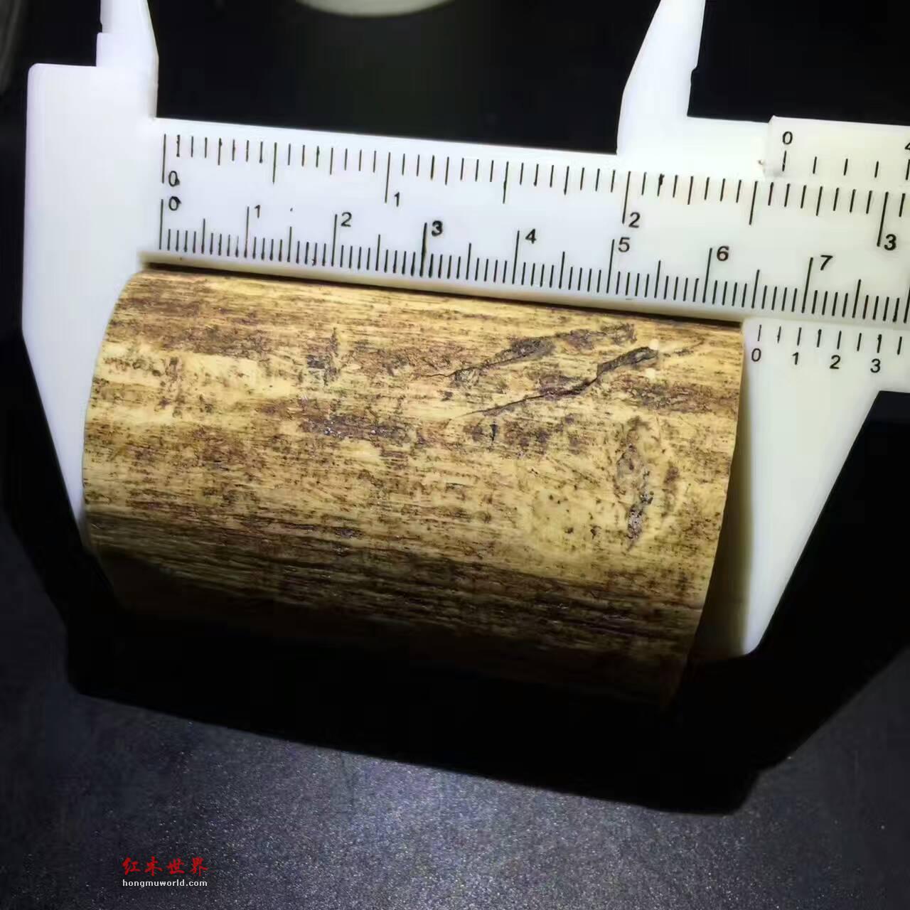 血料满纹小笔筒 古朴风雅-5