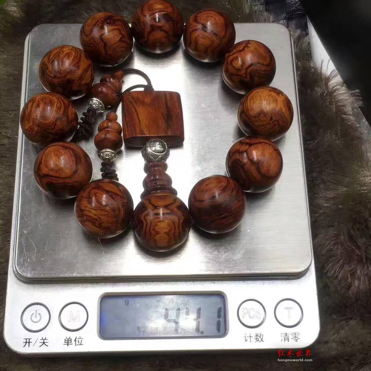 海南黄花梨2.0手串 极品蜘蛛鬼脸加京剧脸谱-9