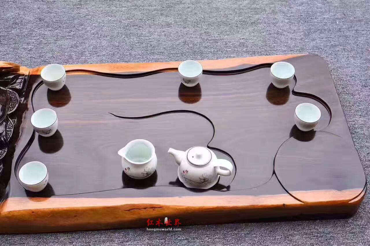 黑檀茶盘《万寿龙龟》低调淡雅适合商务送礼过家具自用-1