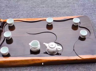 黑檀茶盘《万寿龙龟》低调淡雅适合商务送礼过家具自用