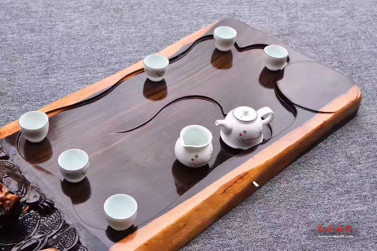 黑檀茶盘《万寿龙龟》低调淡雅适合商务送礼过家具自用-4