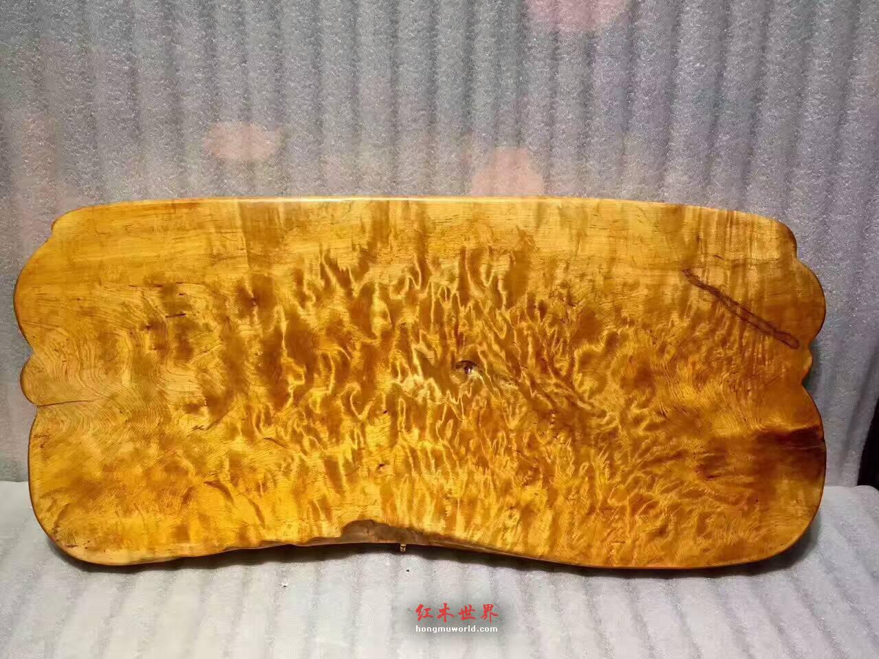 大叶金丝楠祥云茶盘 手工艺擦漆光滑3D闪电水波灵动-7