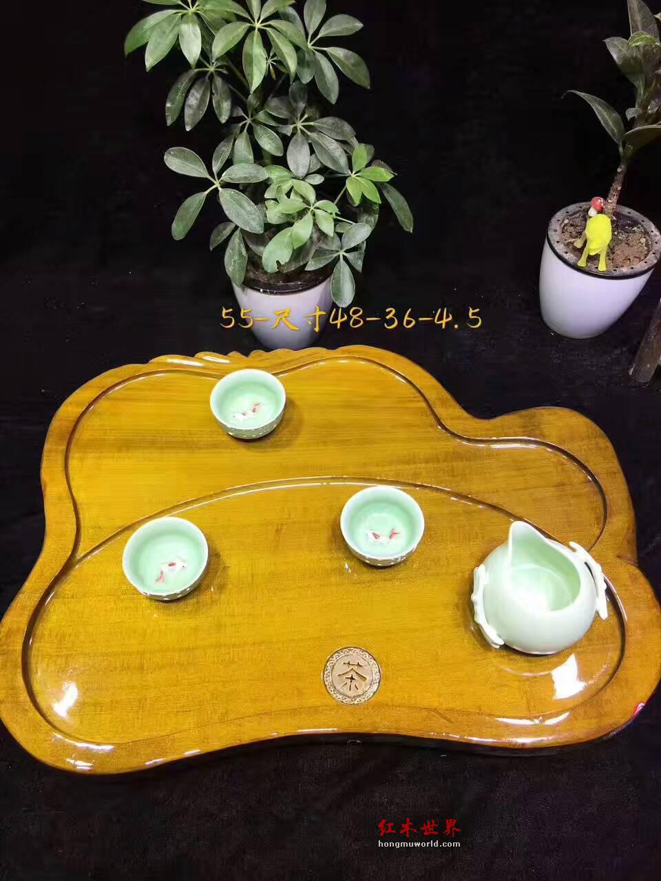 金丝楠小茶盘 做工精致 不占空间 提升聚会格调-1