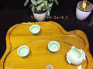 金丝楠小茶盘 做工精致 不占空间 提升聚会格调