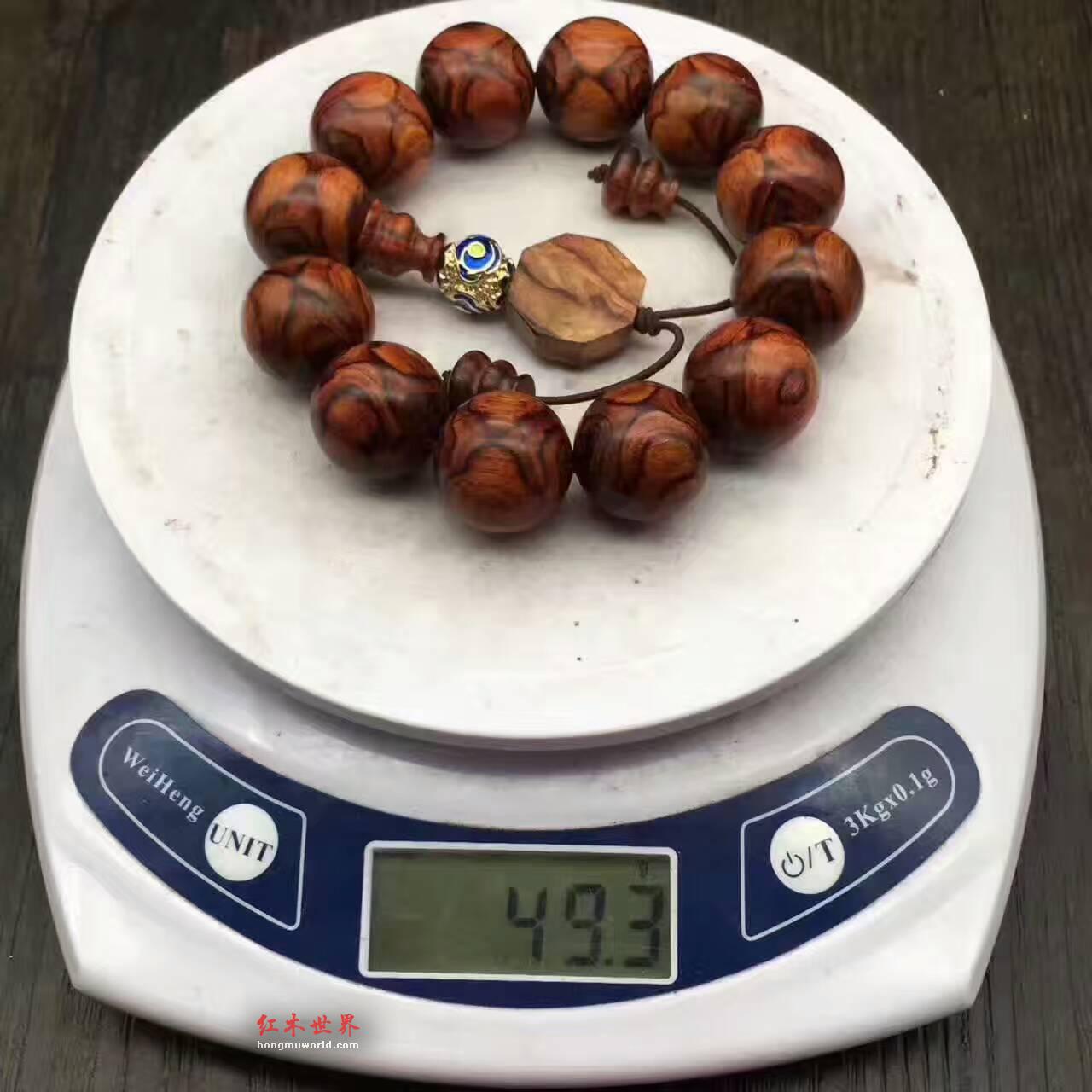 海黄闪电X纹·眼睛1.95手串  野生老料子底色清晰纹路活跃-5