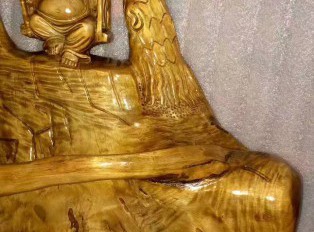 小叶桢楠《笑傲江湖弥勒佛》纯自然精心设计品质杠杠