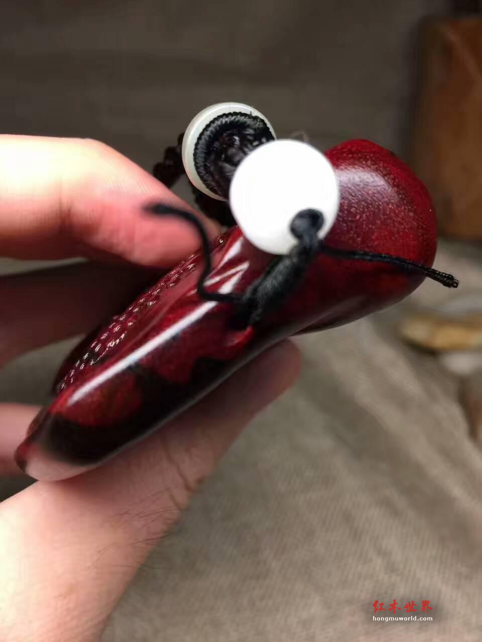 小叶紫檀《禅心.佛缘》 轻松盘玩轻松包浆-5
