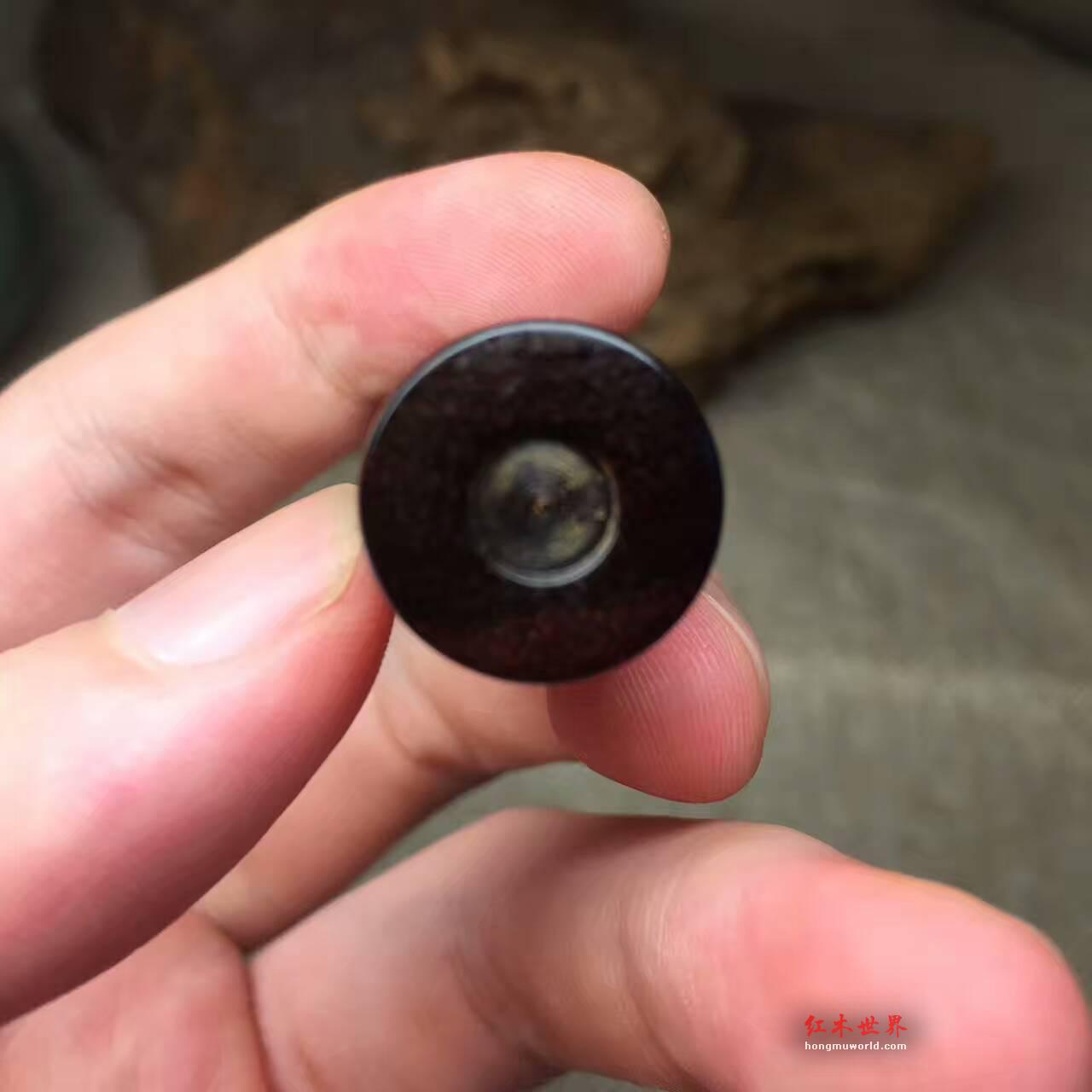 小叶紫檀弹头 老料带金星全品无瑕疵-3