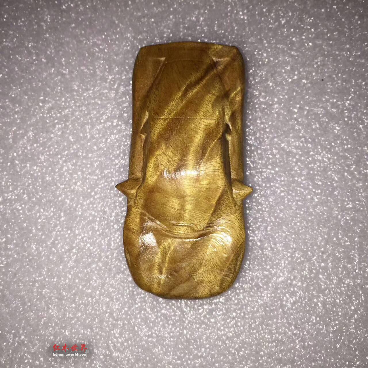 金丝楠木工艺品小汽车一套10个 小巧可爱送礼佳品-4