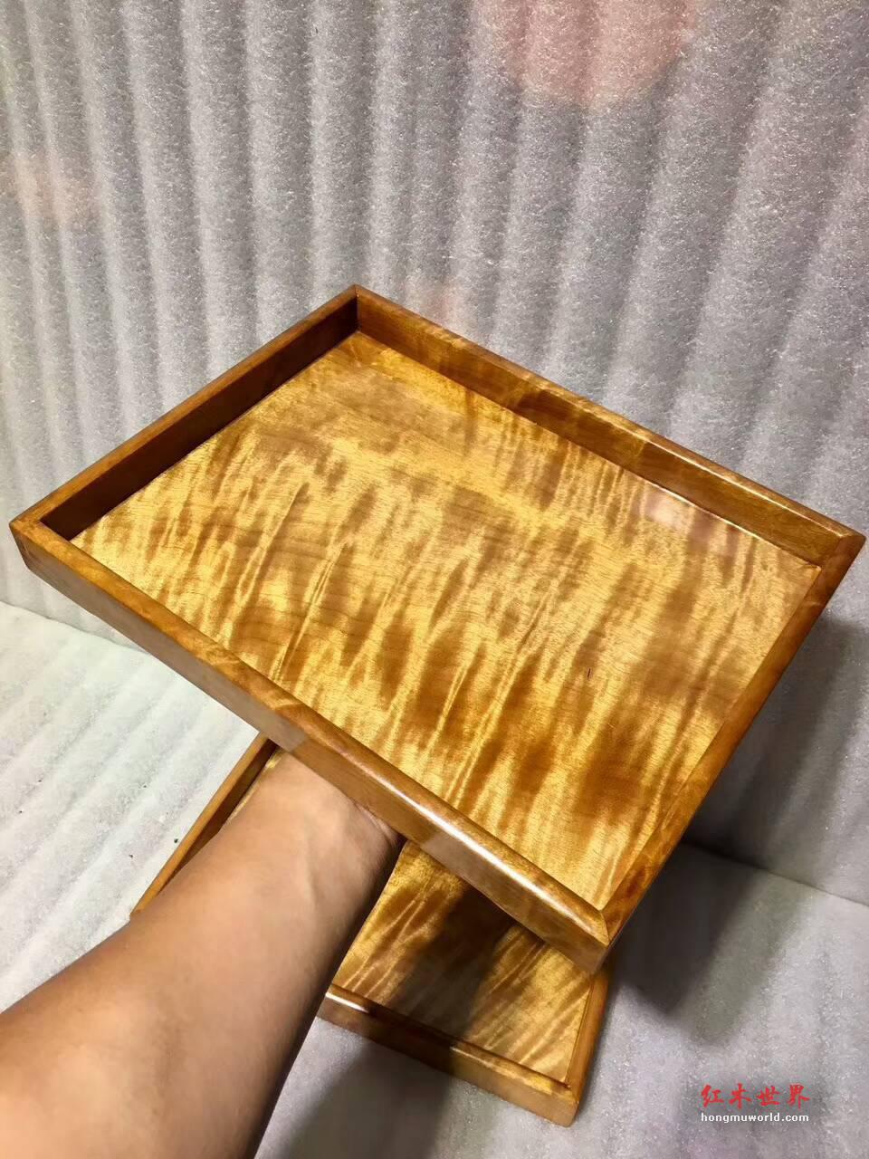 小叶桢楠极品文盘托盘 全榫卯结构值得收藏-4