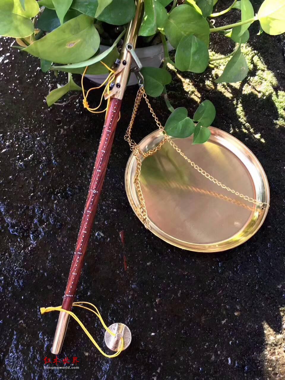 海南黄花梨杆秤 经典老物件值得收藏-3