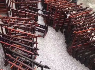 大红酸枝毛笔架 大气复古上档次送礼佳品