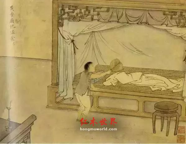 古典红木大床与蚊帐的故事-5