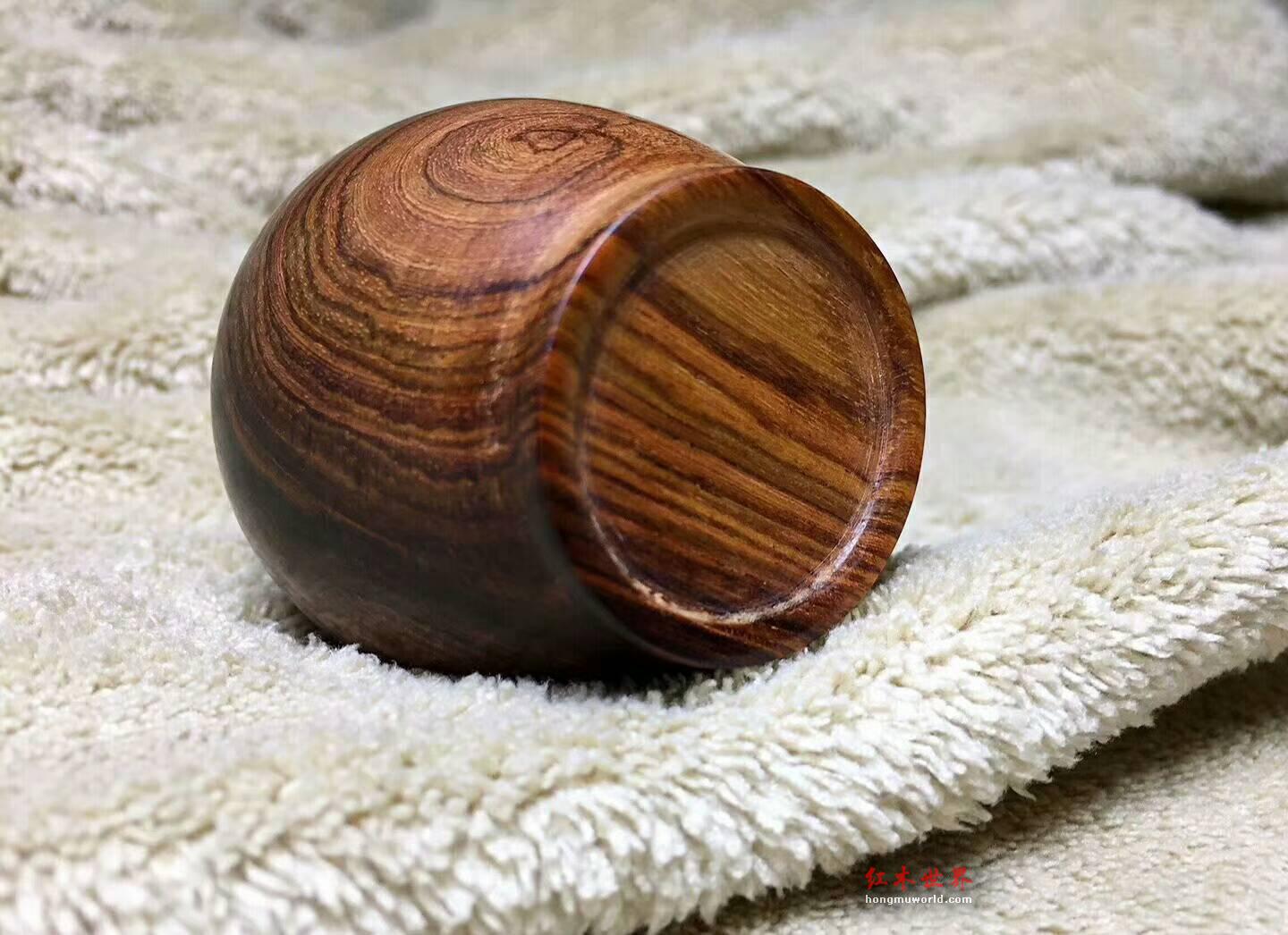 海南黄花梨糠梨《品香罐》 纹理粗矿清晰对眼花纹完美无瑕味道醇厚-6