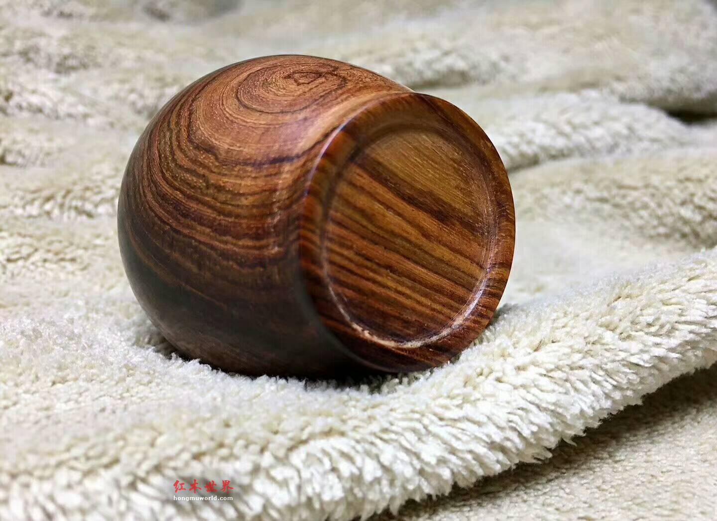 海南黄花梨糠梨《品香罐》 纹理粗矿清晰对眼花纹完美无瑕味道醇厚-8