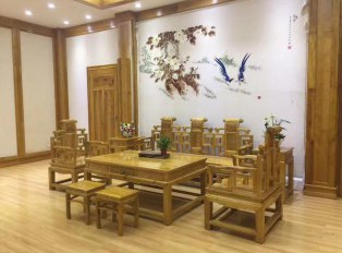 金丝楠木中式经典家居：不显奢华 不缺温馨