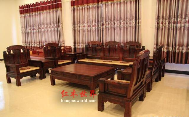 红木科普：什么是老挝大红酸枝（交趾黄檀）？-4