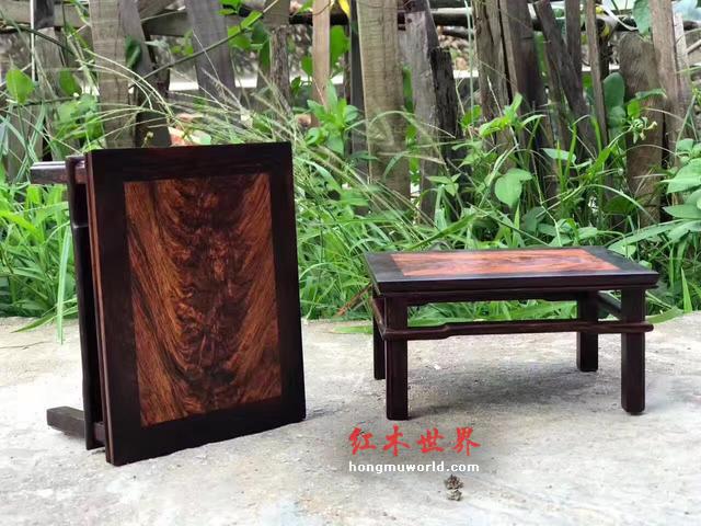 谁说高仿就不值钱的，它是海南黄花梨的替代木材，堪称价值不菲！-9