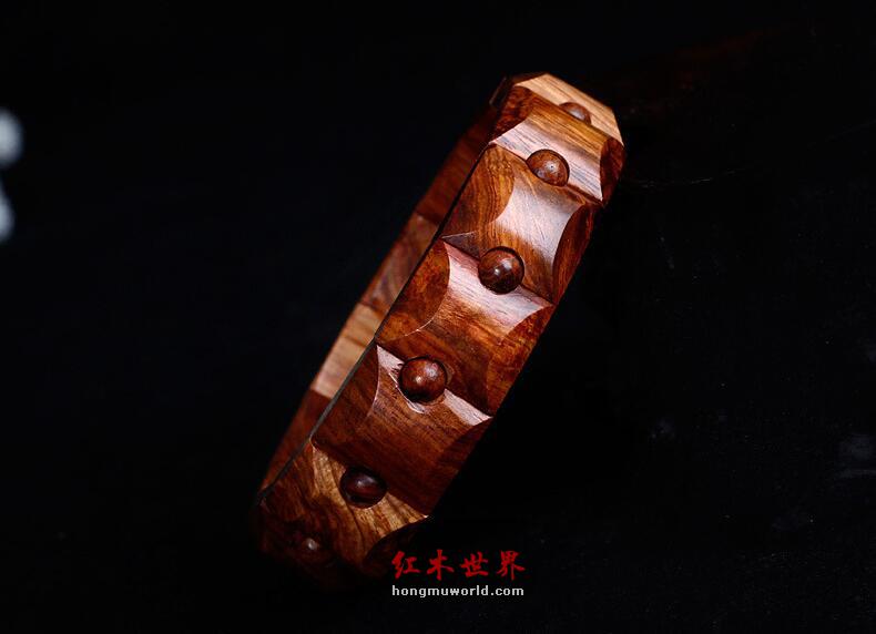海南黄花梨手镯 糠梨手环-1