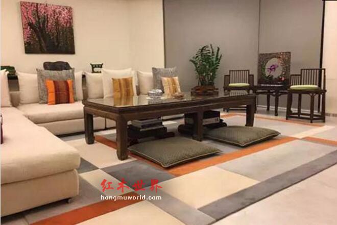 红木家具买回家，你知道怎么搭配吗？-5