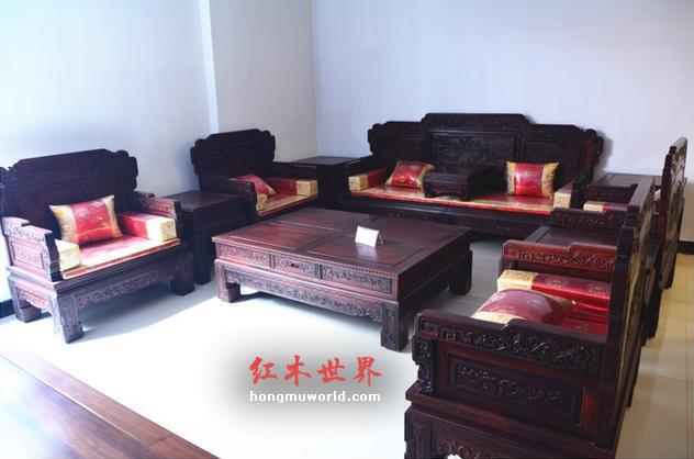 红木家具市场常见的沙发款式及特点，你喜欢哪一款？-3