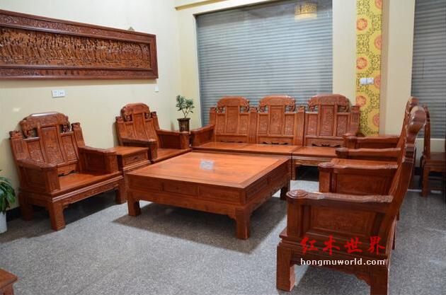 红木家具市场常见的沙发款式及特点，你喜欢哪一款？-4