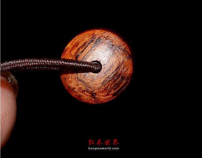 越南黄花梨手链108颗念珠佛珠手串-6