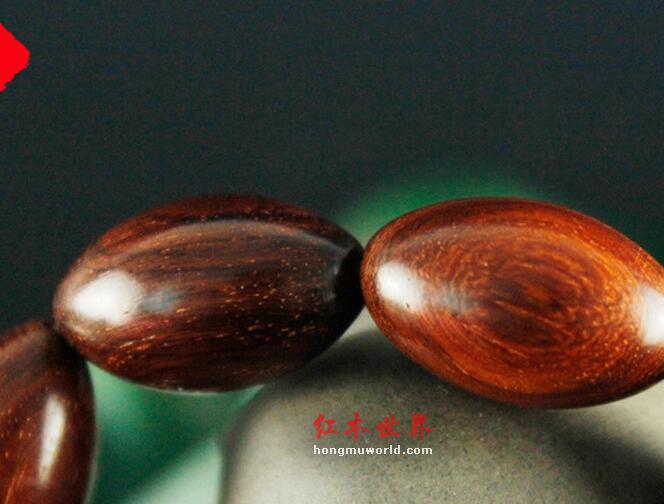 印度小叶紫檀橄榄珠手串  收藏赠送礼品-4