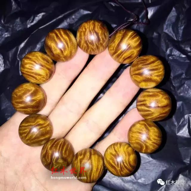 为什么我的金丝楠手串上的金丝消失了？-3