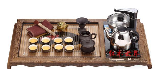鸡翅木茶盘如何保养？-3