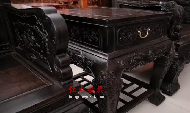 红木百科--大叶紫檀（卢氏黑黄檀）-6
