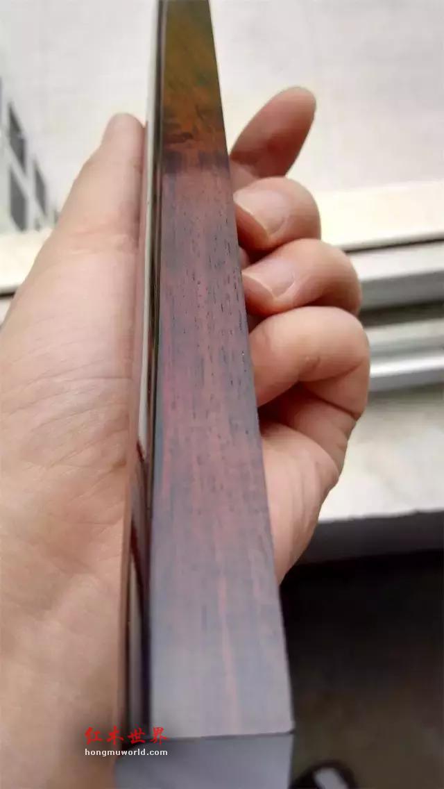 涨知识：红木生漆的效果演示-3