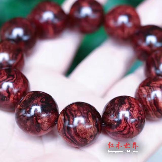 海南黄花梨手串盘完大法-3