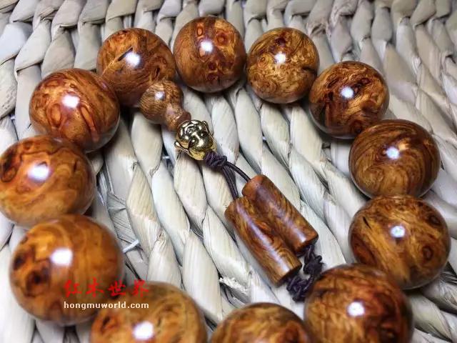 这种假海南黄花梨手串，老司机都要中招！-7