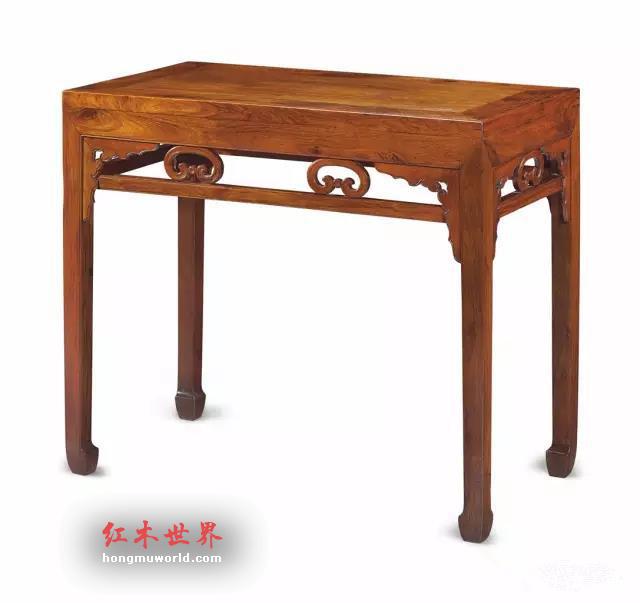 红木家具小知识｜桌案类家具的主要形制和区别-1